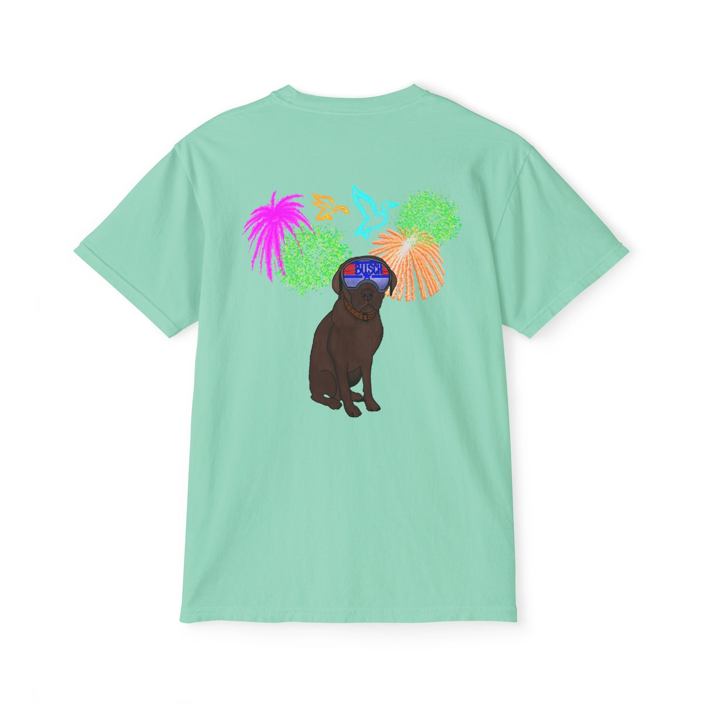 Firework Busch Pocket Tee